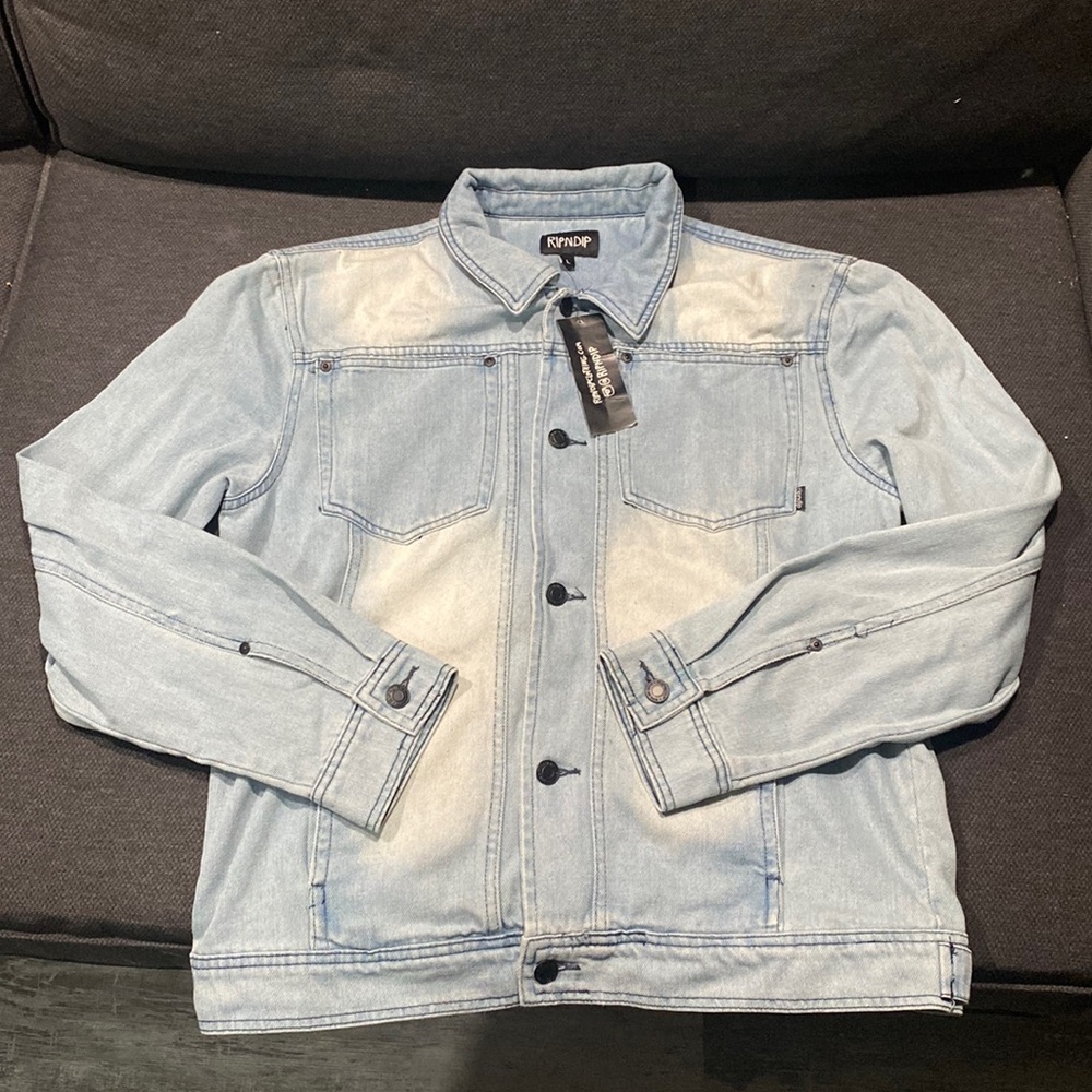 Ripndip denim jacket limited edition size large